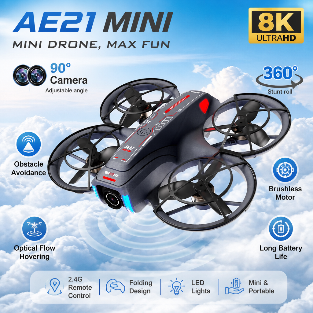 Drone Gimbal 3 Axis - Introduction Drone GPS 8K Professional HD