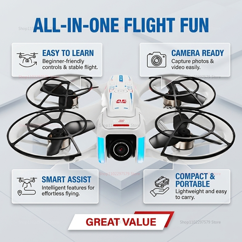 Introduction Drone GPS 8K Prof - огляд і ціна Drone Gimbal 3 Axis