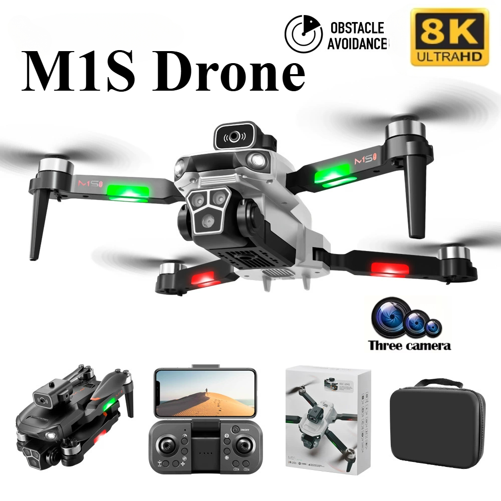 M1S Drone 8K Professional Trip - огляд і ціна Drone Gimbal 3 Axis