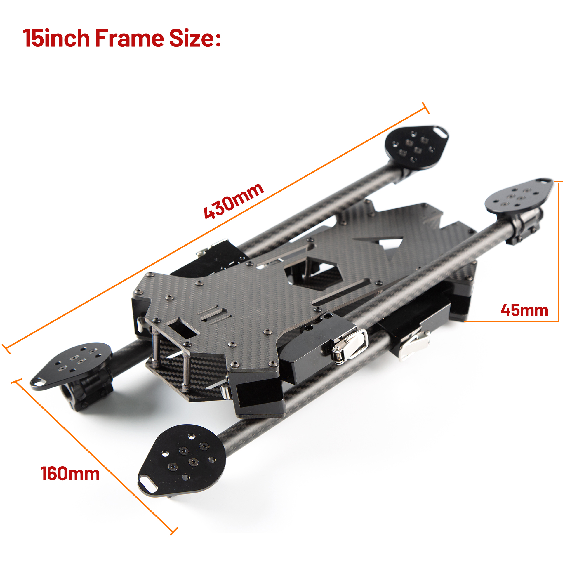 15inch /17inch FPV Carbon Fibe - огляд і ціна Drone Gimbal Controller