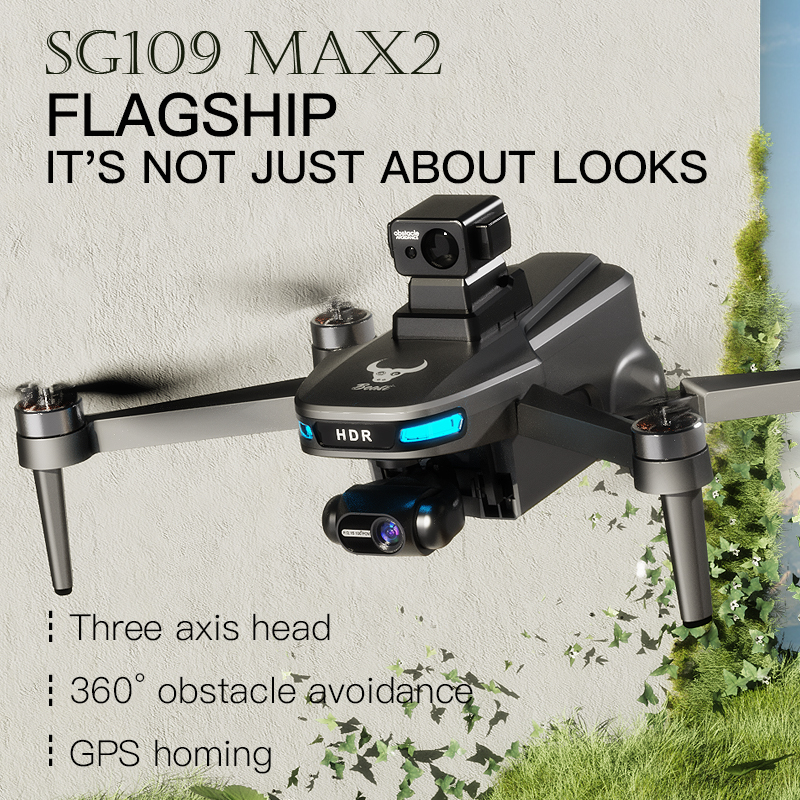 SG109 MAX2 Professional FPV 8K - огляд і ціна Drone Gimbal 3 Axis