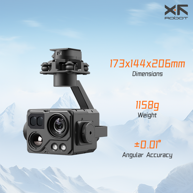 Z-9B AI 3-Axis Pod Target trac - огляд і ціна Drone Gimbal 3 Axis