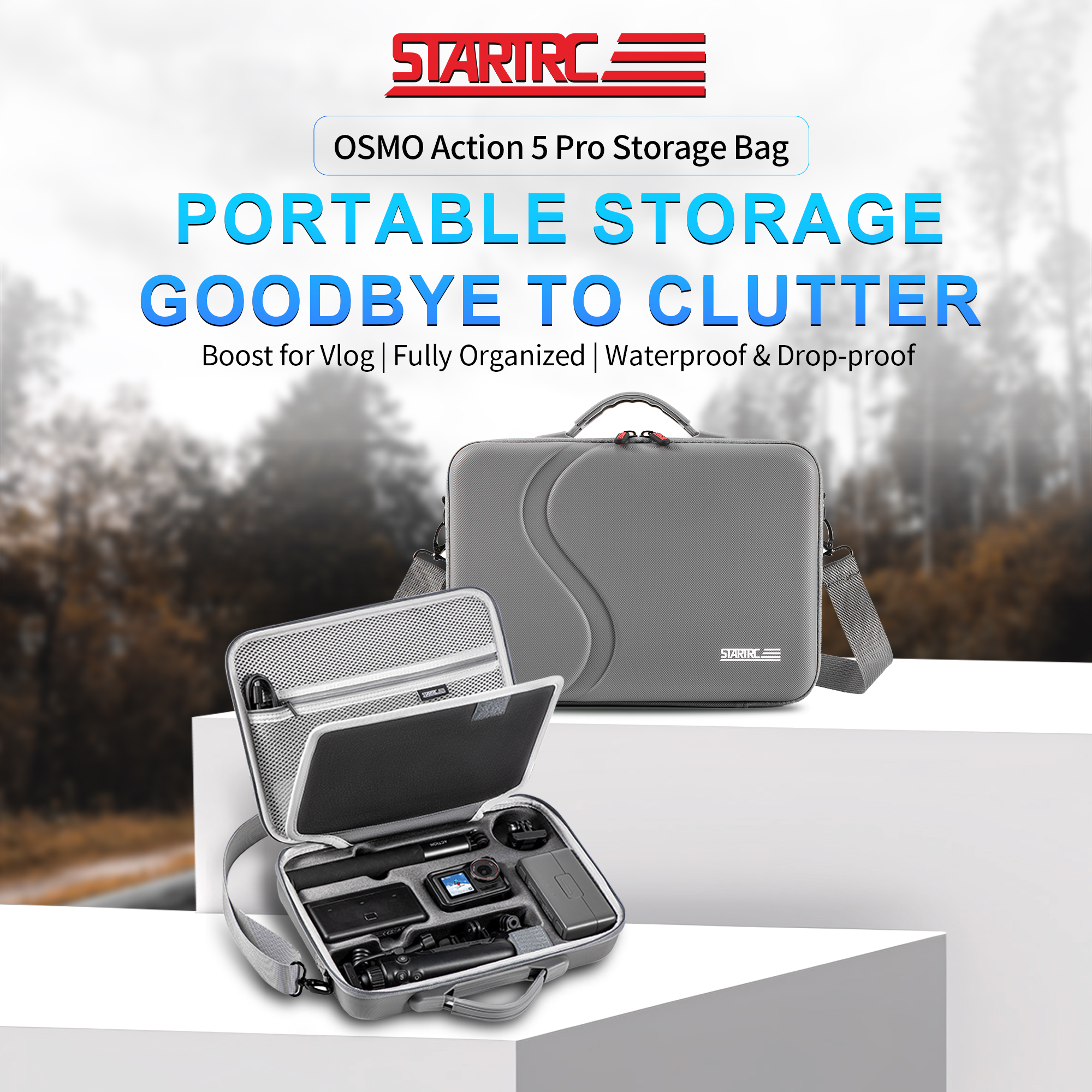 Action 5 Pro Carrying Case, Po - огляд і ціна Drone Gimbal Case